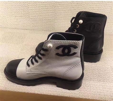 boots chanel platinum|Chanel boots for women.